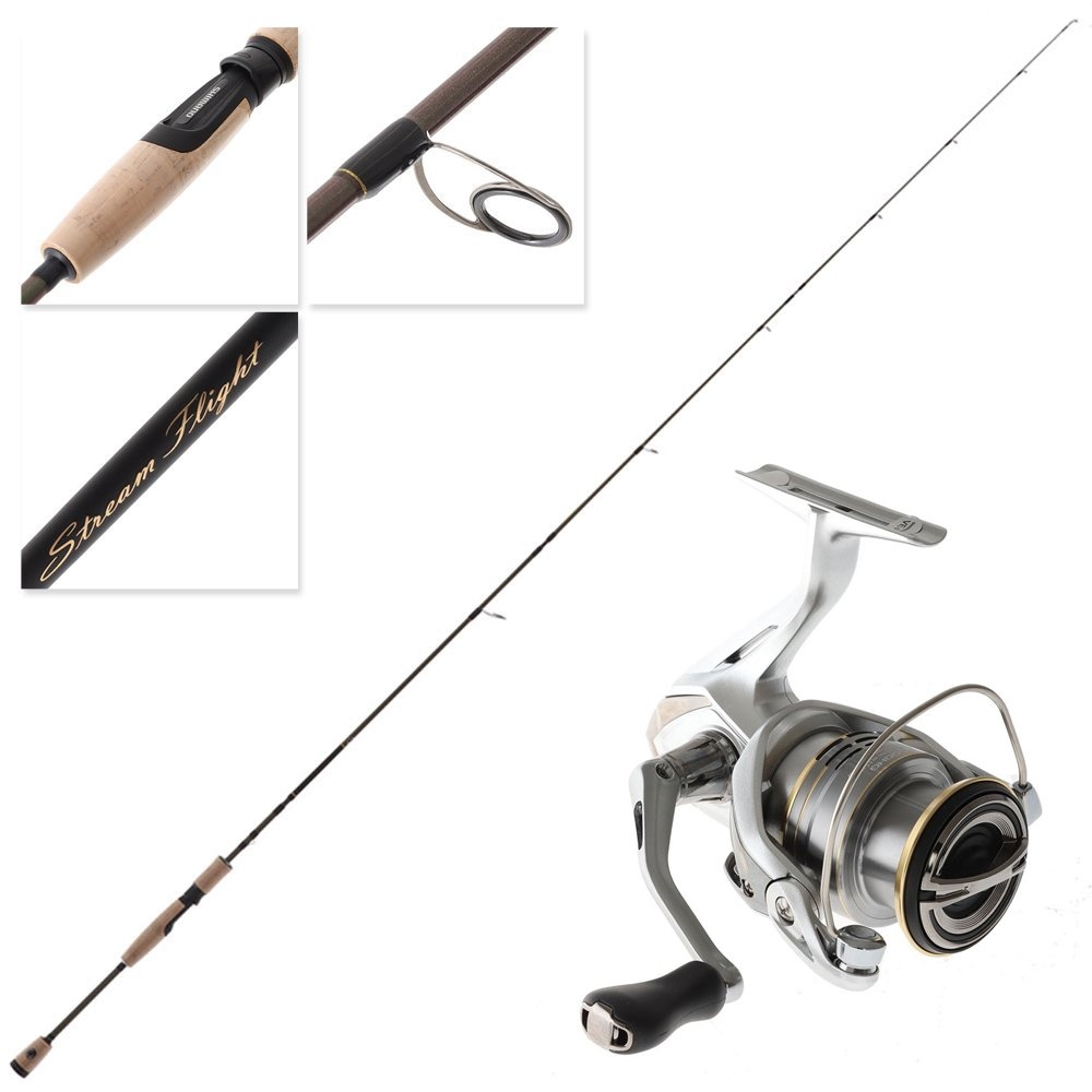 Shimano 23 Sedona FJ 2500HG Stream Flight Light Spin Freshwater Combo 6ft 6in 2-5kg 4pc