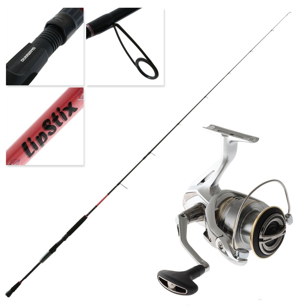 Shimano Sedona FJ 4000XG Lipstix Softbait Spin Combo 7ft 4-7kg 2pc