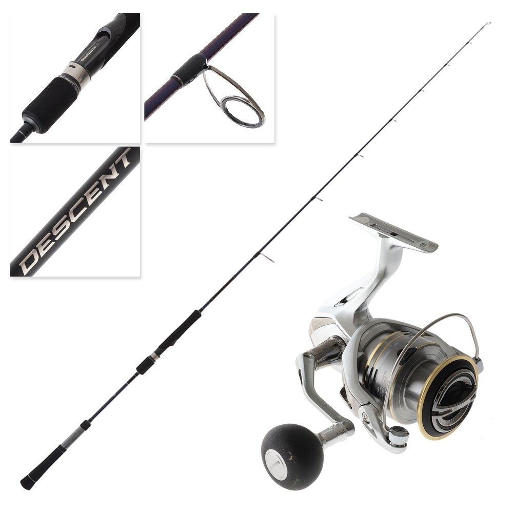 Shimano 23 Sedona FJ C5000XG Descent Type J Spinning Slow Jig Combo 5ft 8in PE4 Max 250g 1pc
