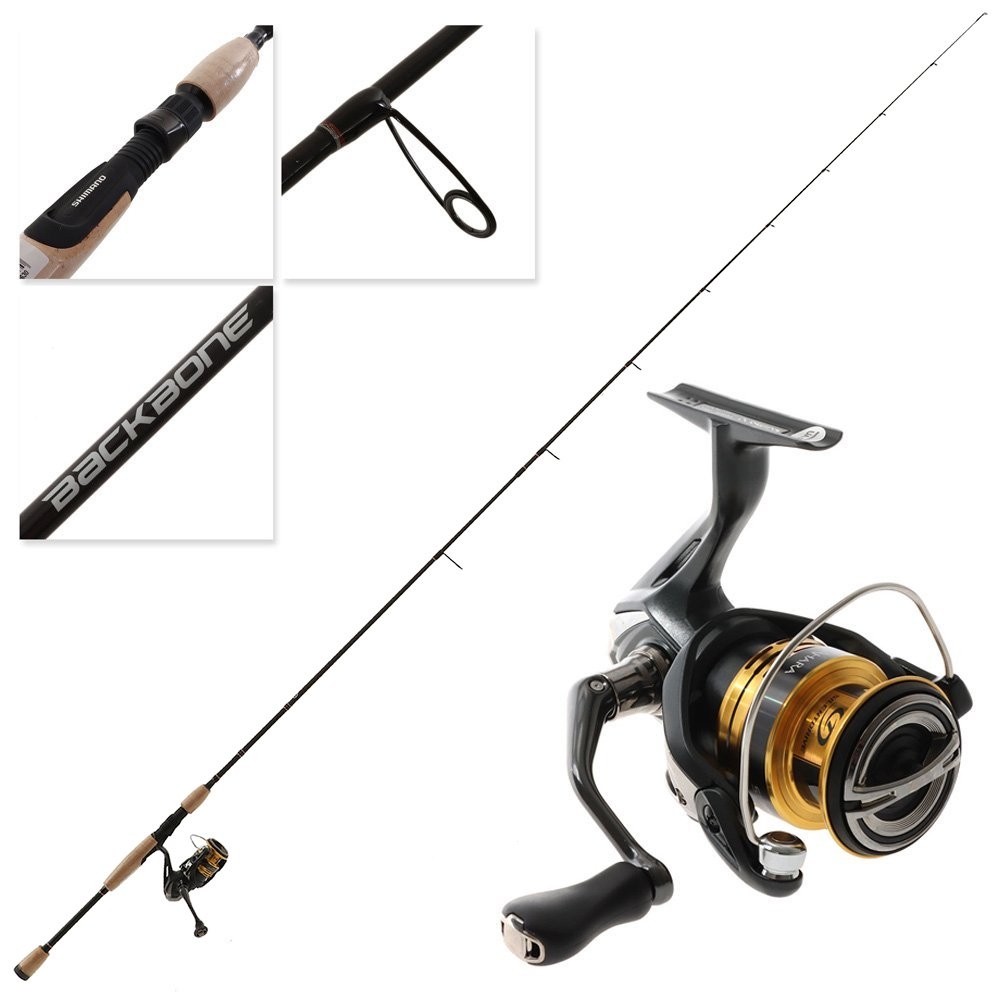 Shimano Sahara SH2500FJ Backbone Light Spinning Combo 7ft 6in 3-5kg 2pc