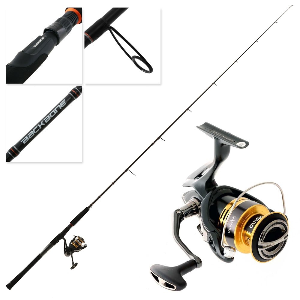 Shimano Sahara FJ 4000 XG Backbone Softbait Combo 7ft 5-8kg 2pc