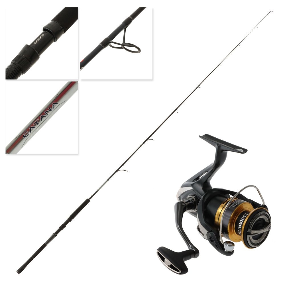 Shimano Sahara SHC3000HGFJ 25 Catana Heavy Spinning Combo 7ft 5-10kg 2pc