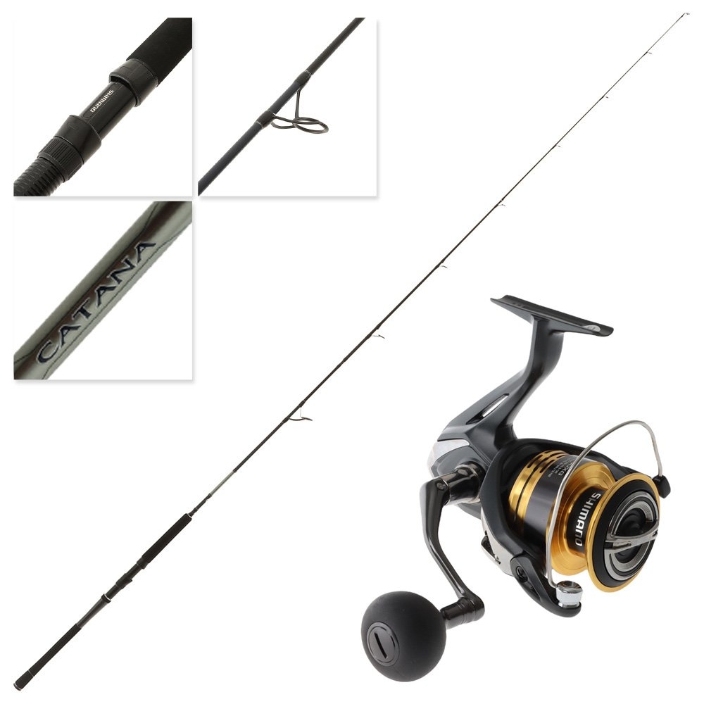Shimano Sahara FJ C5000 XG 25 Catana Medium Heavy Spinning Combo 7ft 6in 4-8kg 2pc