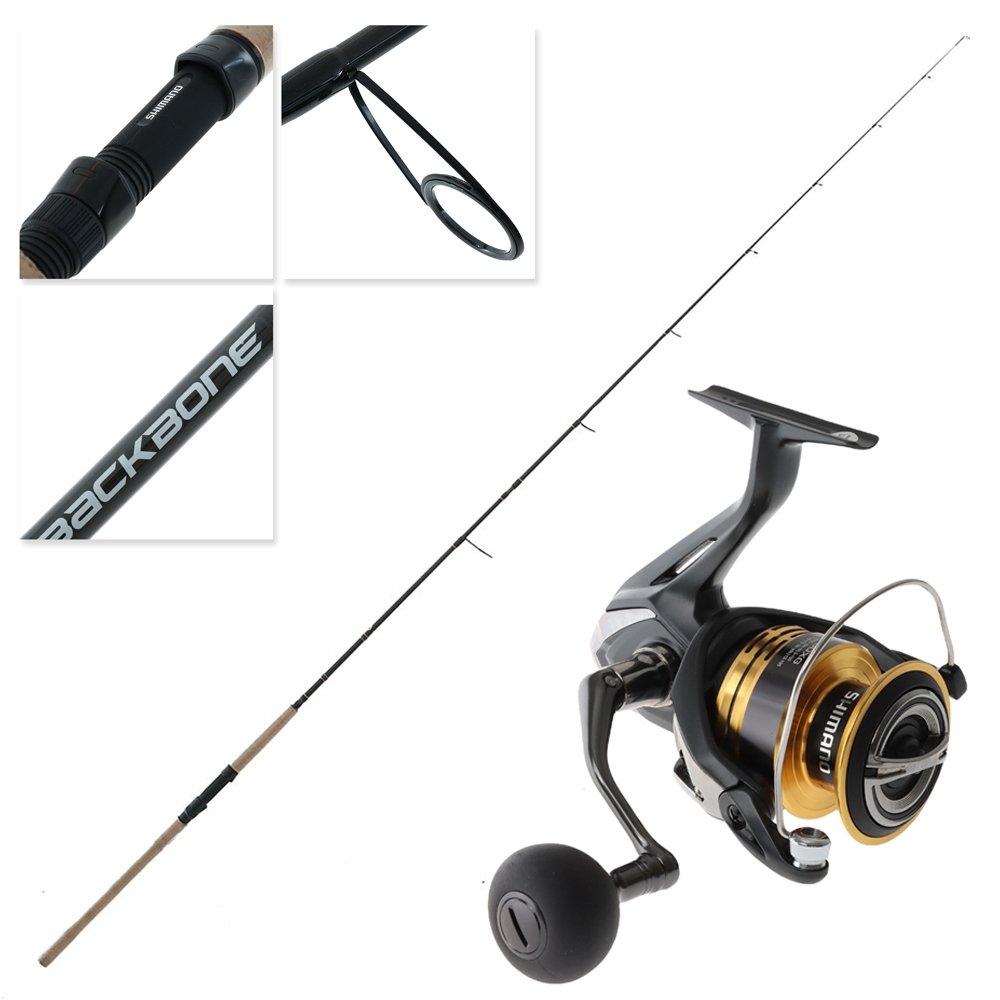 Shimano Sahara FJ C5000 XG Backbone Rock Spinning Combo 8ft 6-8kg 2pc