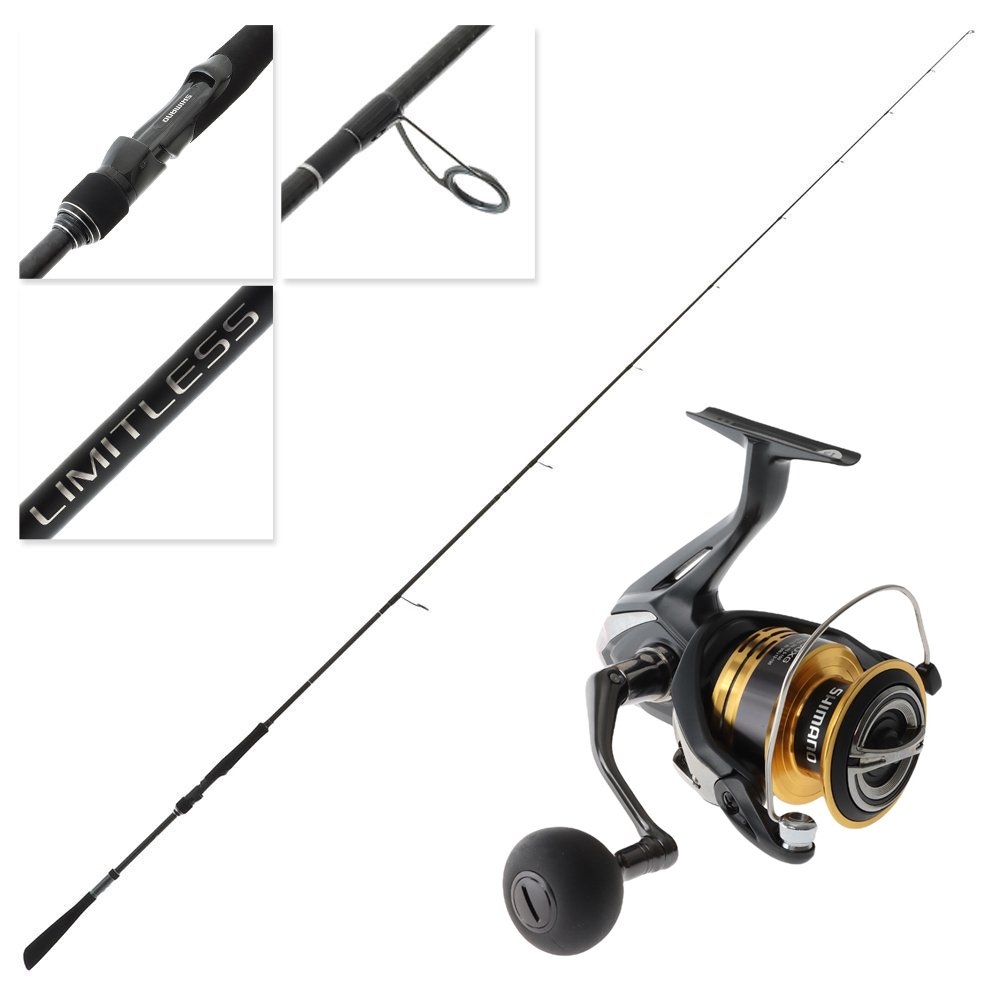 Shimano Sahara FJ C5000 XG Limitless Extra Heavy Spinning Combo 7ft 10in 6-12kg 2pc