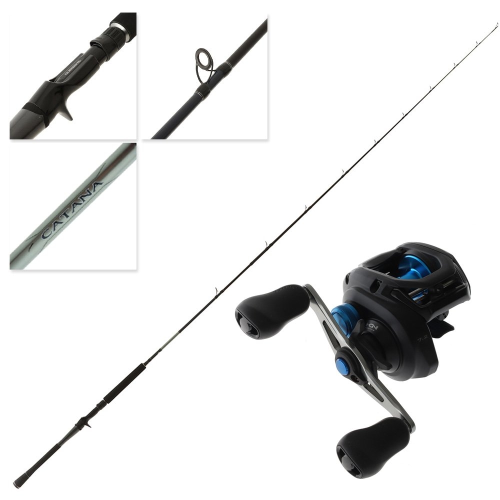 Shimano SLX 150HG A 25 Catana MH Baitcaster Combo 7ft 4-8kg 2pc