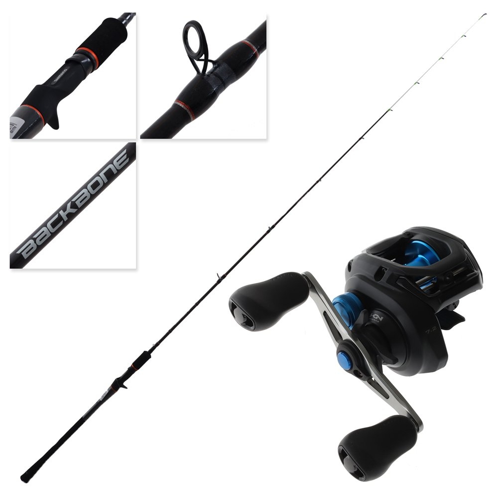 Shimano SLX 150HG A Backbone Medium Slow Jig Combo 6ft 6in 10-20lb 1pc