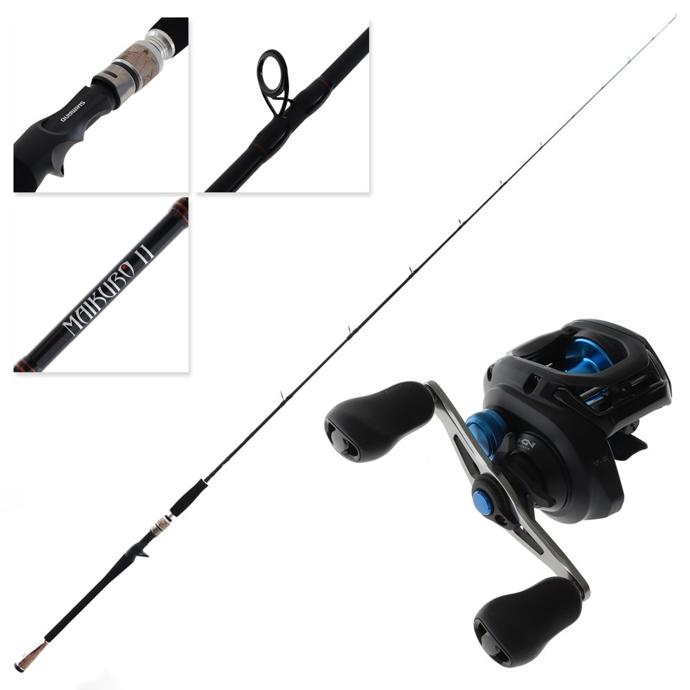 Shimano SLX 150HG A Maikuro Baitcaster Combo 7ft 3-6kg 2pc