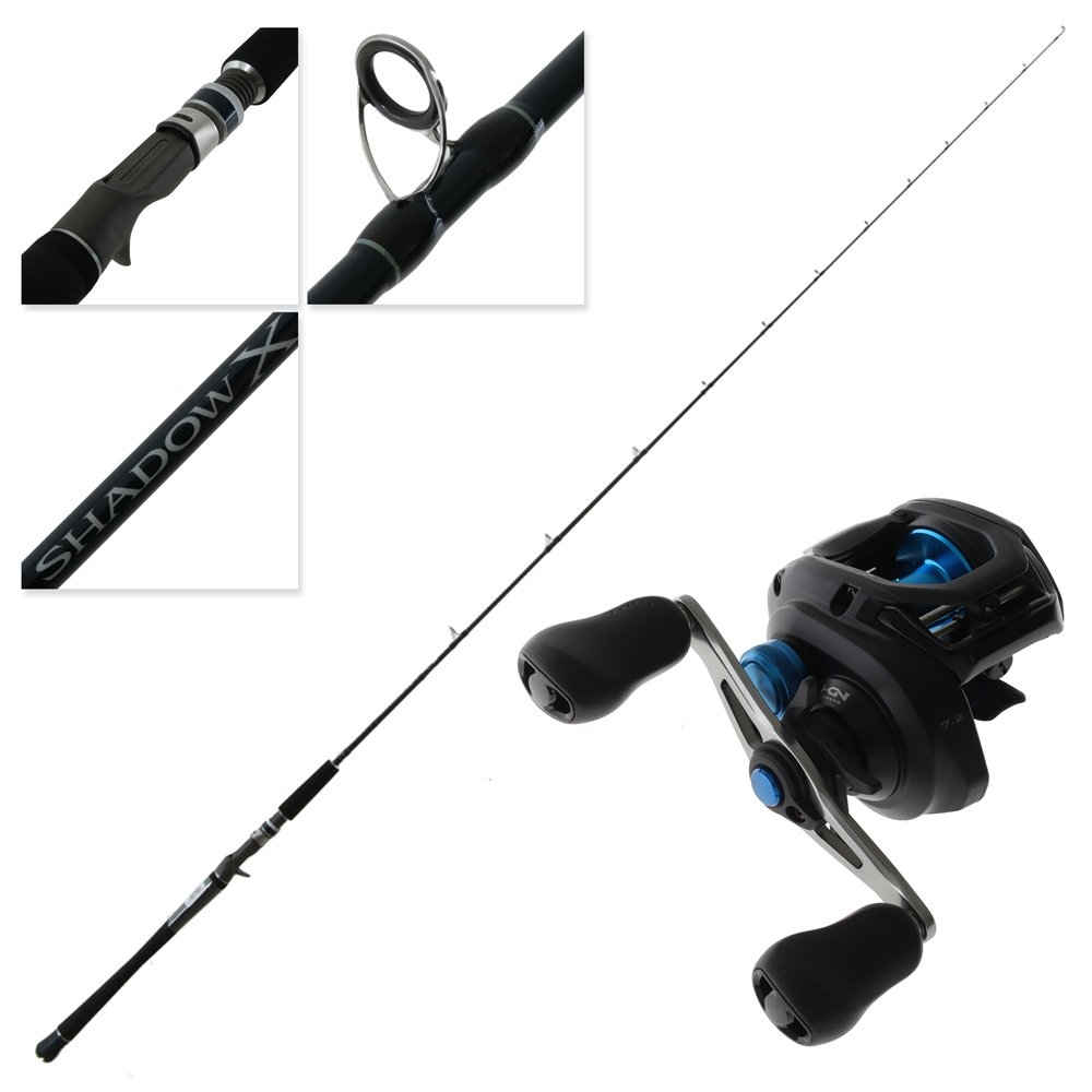 Shimano SLX 150HG A Shadow X Baitcaster Combo 7ft 4-6kg 2pc