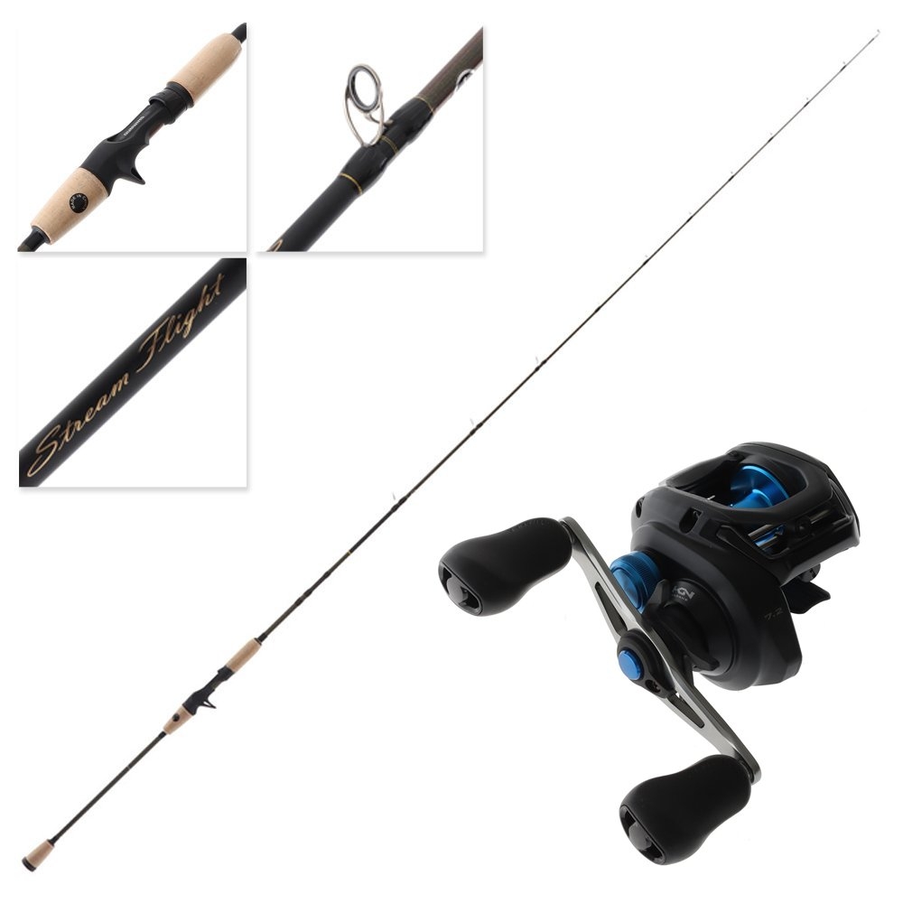 Shimano SLX 150HG A Stream Flight ML Overhead Freshwater Combo 6ft 3in 3-6kg 2pc