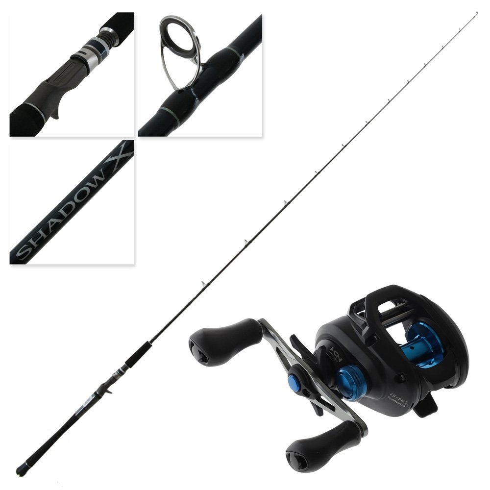 Shimano SLX 151HG Shadow X Baitcaster Combo 7ft 4-6kg 2pc