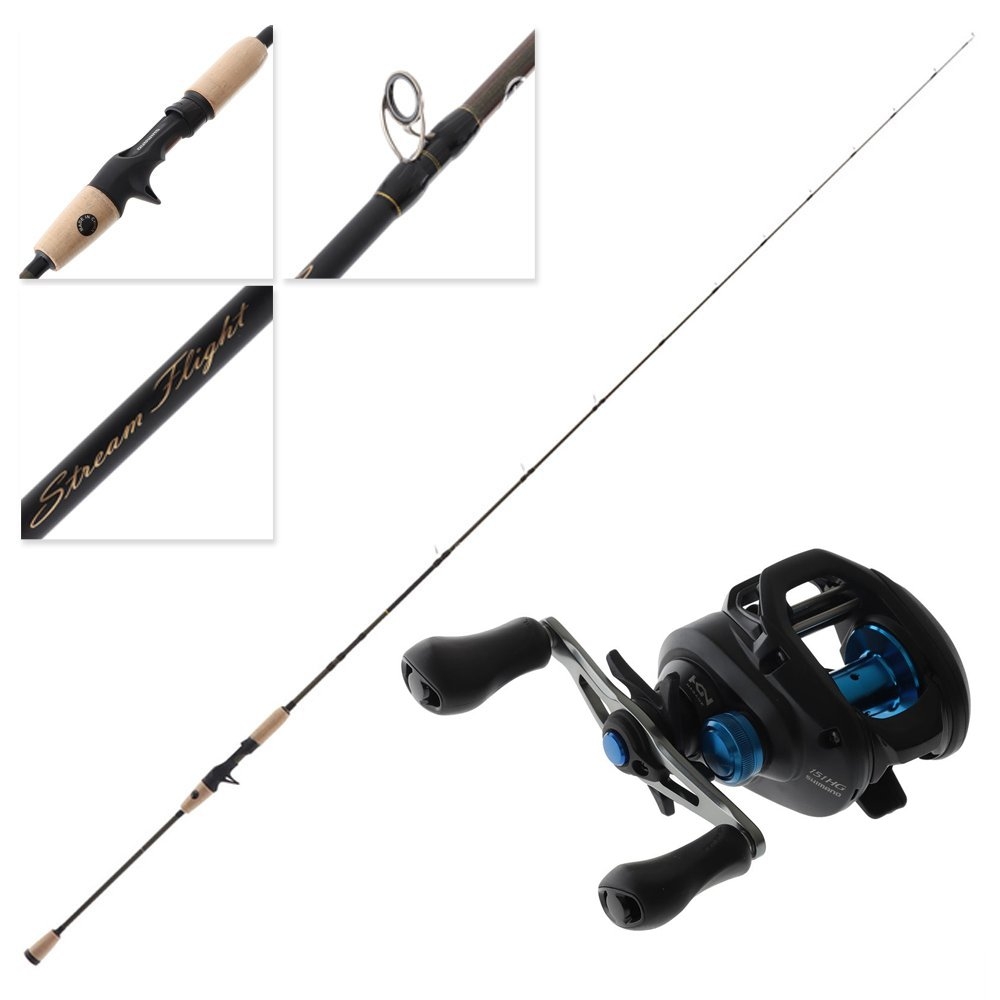 Shimano SLX 151HG A Stream Flight ML Left Hand Freshwater Combo 6ft 3in 3-6kg 2pc