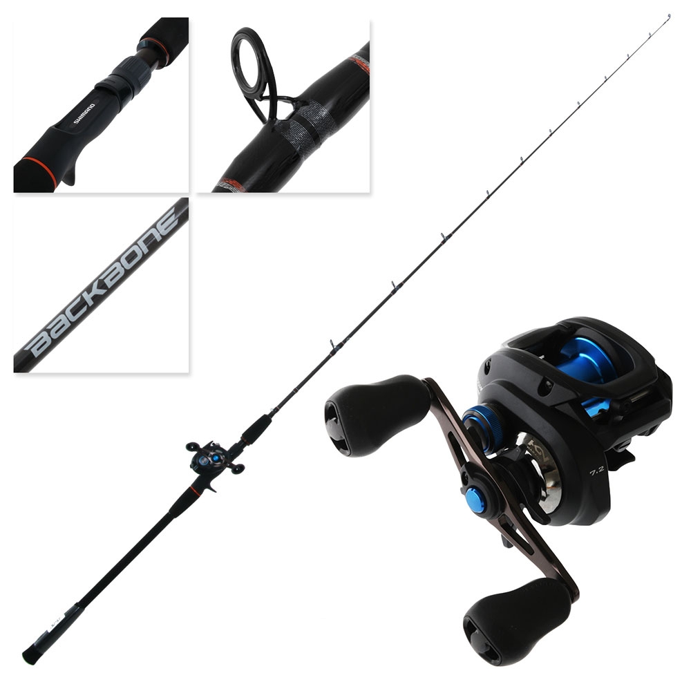 Shimano SLX DC 150 HG Backbone ColtSniper Micro Jigging Combo 6ft 3in 6-15lb 1pc