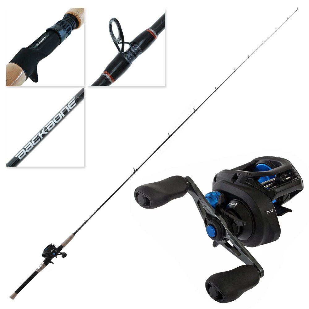Shimano SLX DC 150 HG Backbone Softbait Combo 7ft 2-5kg 2pc