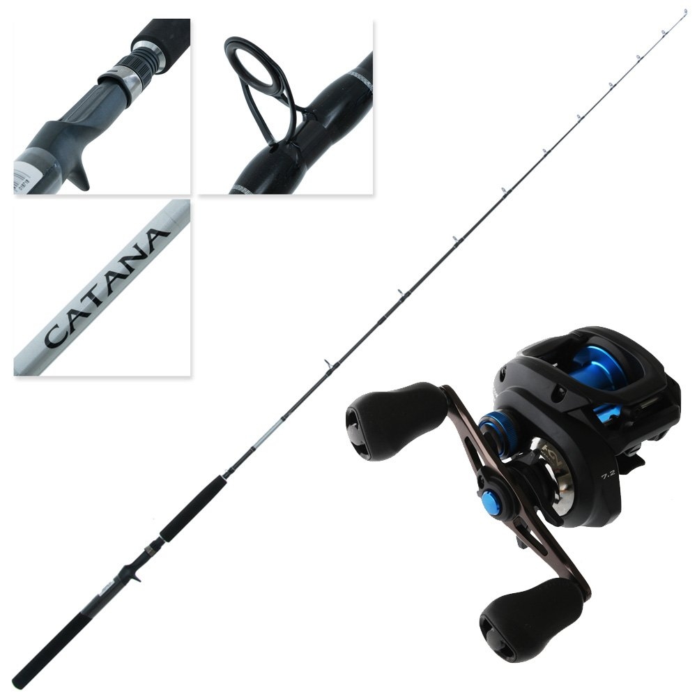 Shimano 150HG SLX-DC Digital Catana Baitcaster Combo 7ft 4-8kg 2pc
