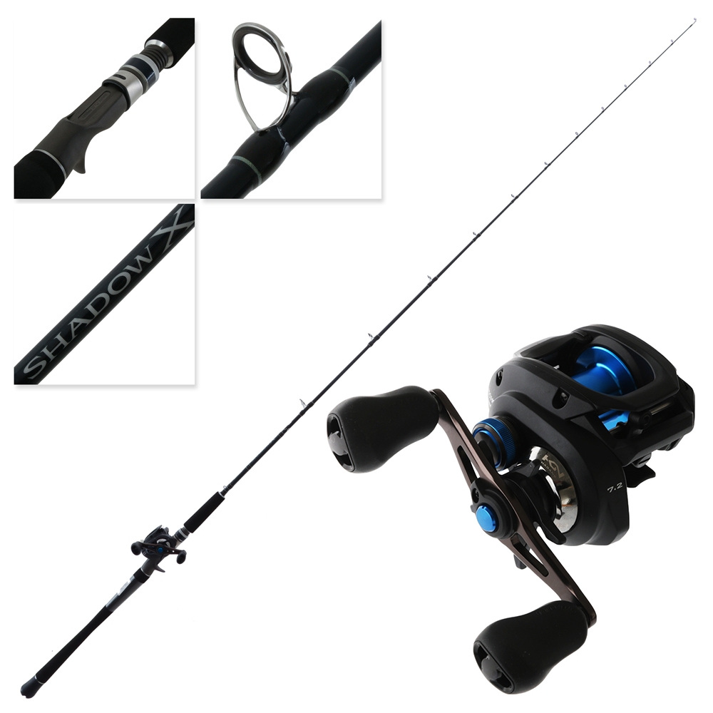 Shimano SLX DC 150 HG Shadow X Baitcaster Combo 7ft 4-6kg 2pc