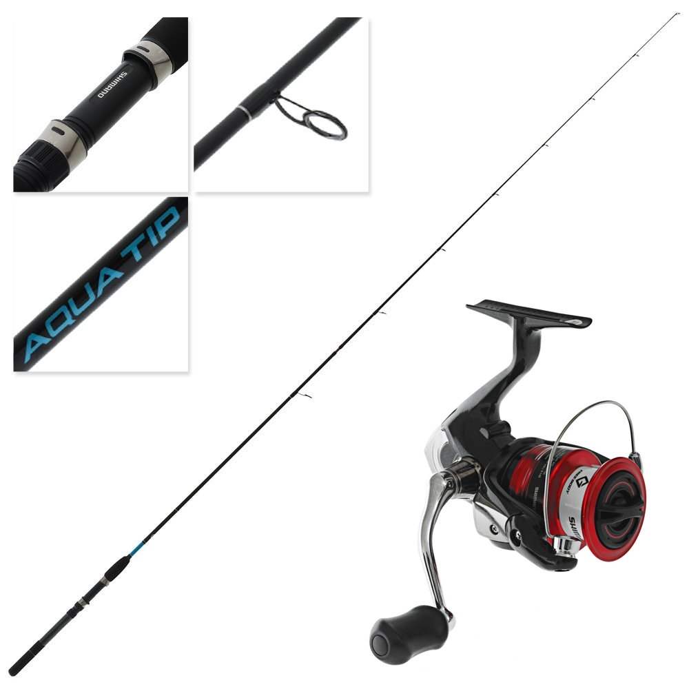 Shimano Sienna 2500 FG 25 Aquatip Graphite Spin Combo 7ft 3-6kg 2pc