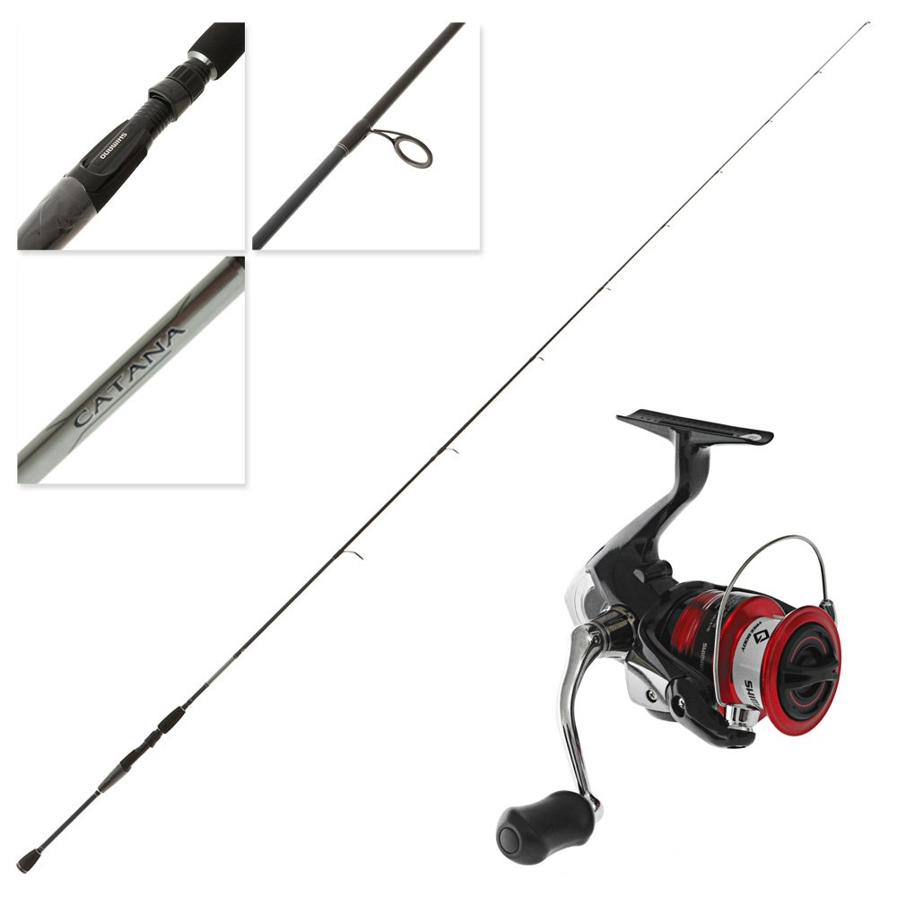 Shimano Sienna 2500 FG 25 Catana Egi 3.0 Squid Fishing Combo 8ft 3-6kg 2pc
