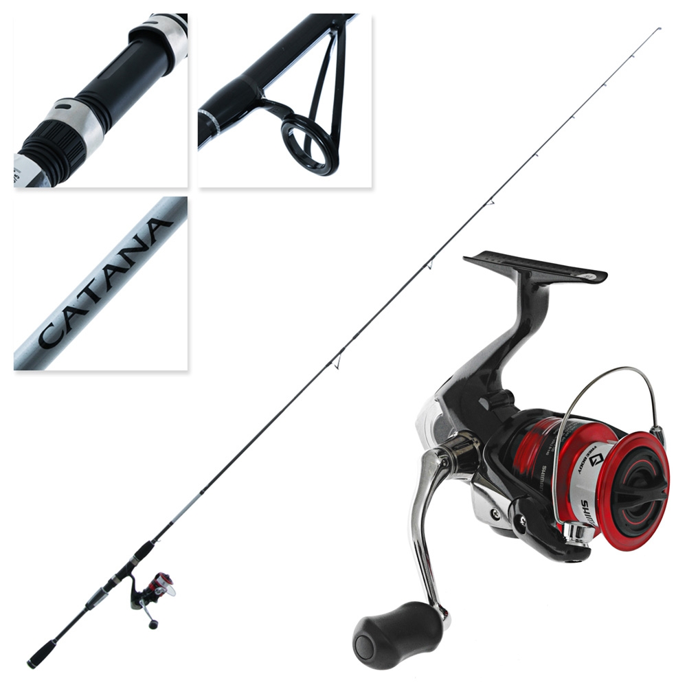 Shimano Sienna 2500 FG Catana Egi Squid Combo 7ft 6in 3-6kg 2pc