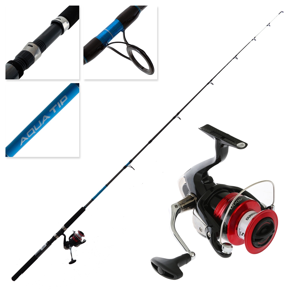 Shimano Sienna 4000 FG Aquatip AQT702SP48 Softbait Combo 7ft 4-8kg 2pc