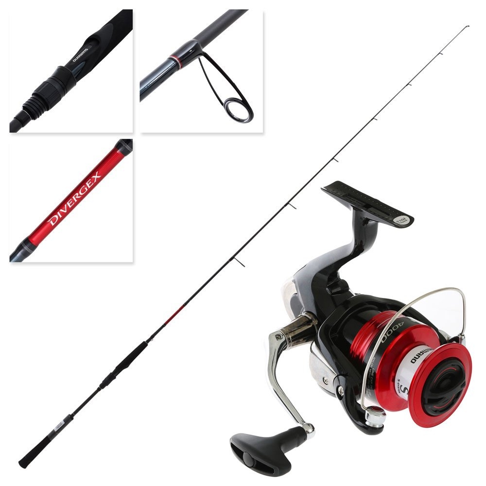 Shimano Sienna 4000 FG Divergex Microjig Combo 6ft 3in PE1.2 1pc