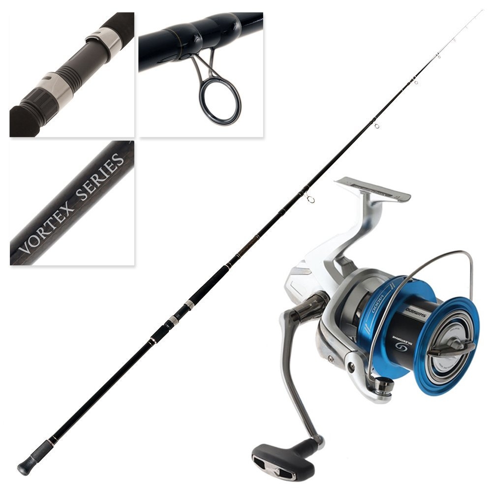 Shimano Speedmaster 14000 XSD Vortex Surf Spin Combo 13ft 6in 10-15kg 3pc