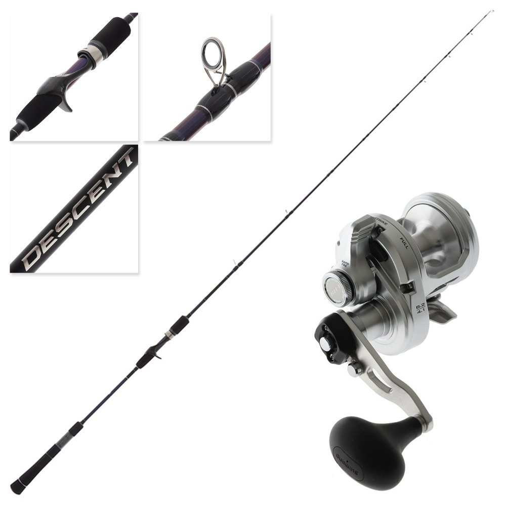 Shimano SpeedMaster LD II 8 Descent Type J Spiral Slow Jig Combo 5ft 8in 250g 1pc
