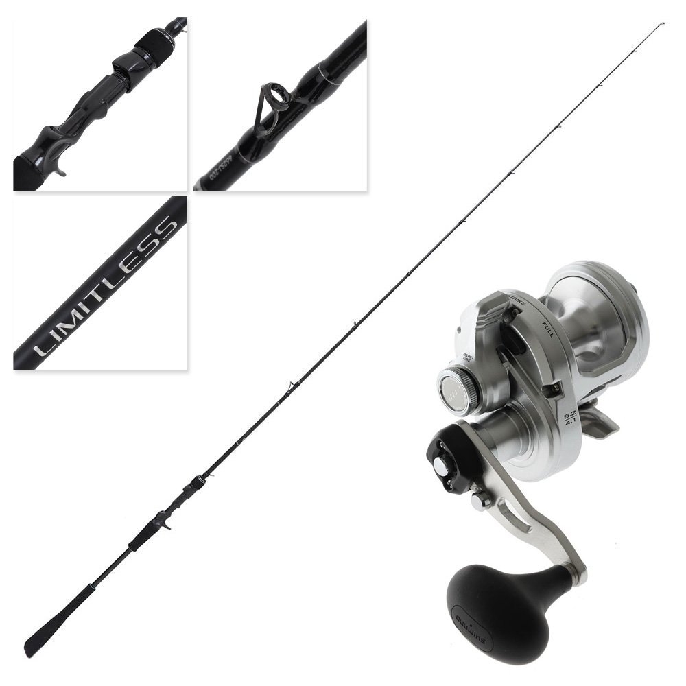 Shimano SpeedMaster LD II 8 Limitless Overhead Slow Jig Combo 6ft 6in 200g 2pc