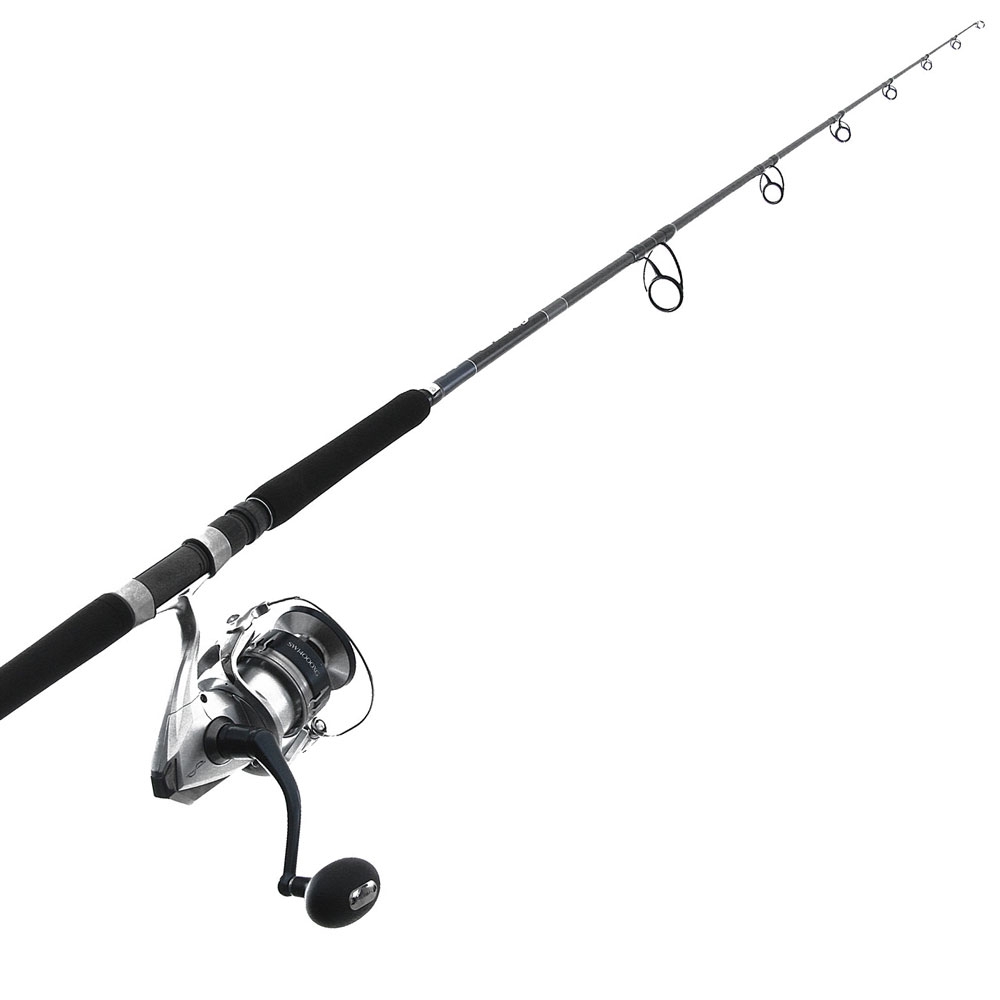 Shimano Saragosa SW A 14000 XG Grappler Type C S82MH Topwater Spin Combo 8ft 2in PE6 2pc