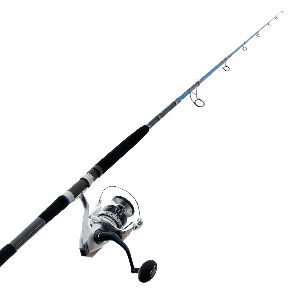 Shimano Saragosa 18000SW AHG Traveller Topwater Spin Combo 8ft 2in 50-80lb 5pc