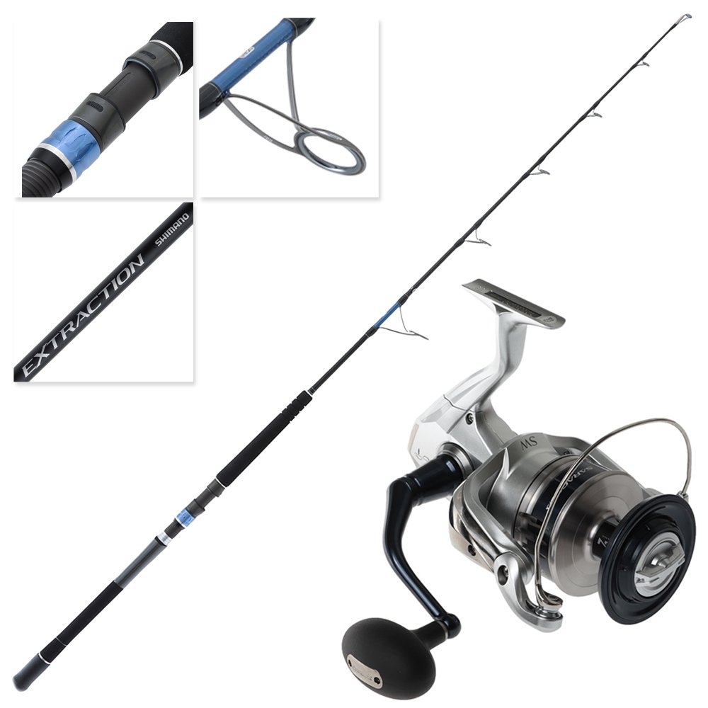 Shimano Saragosa 20000SW APG Extraction Spin Jigging Combo 5ft 5in PE6-8 200-400g 1pc