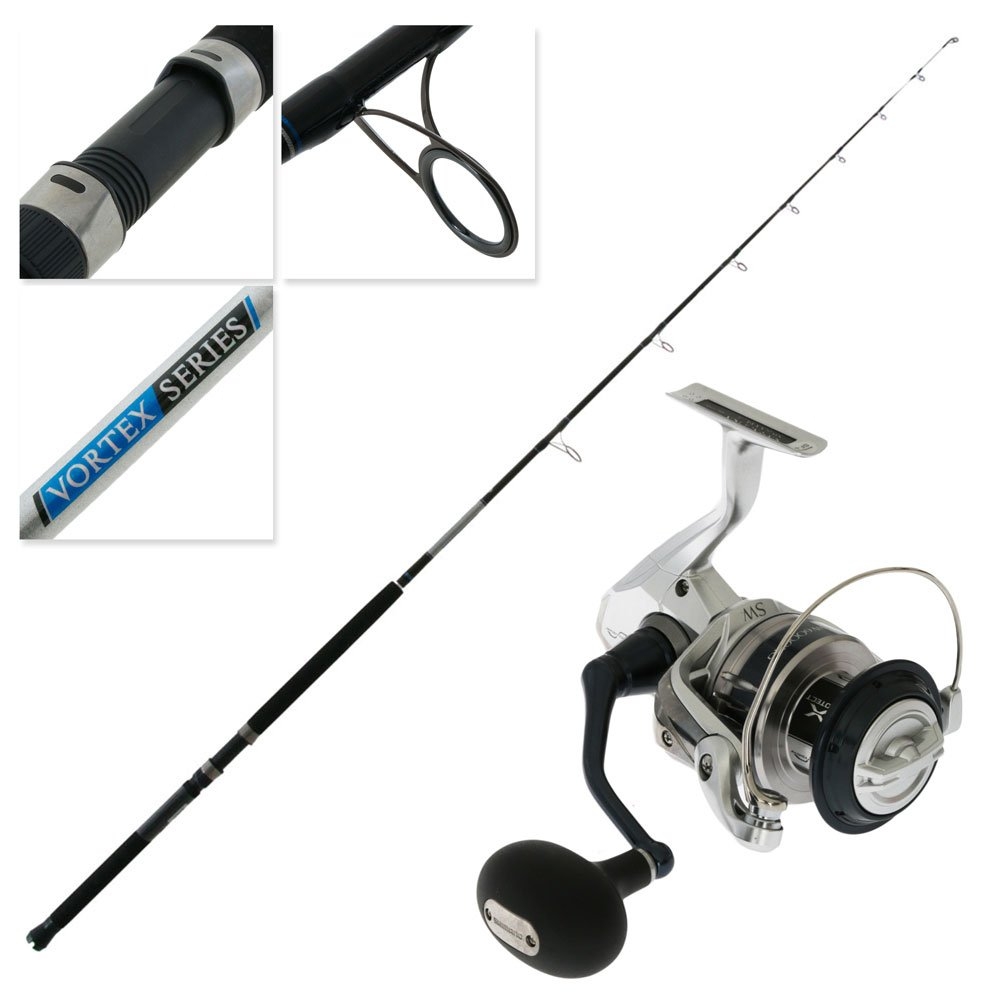 Shimano Saragosa SW A 6000 HG Vortex Spin Combo 7ft 6in 10-15kg 2pc