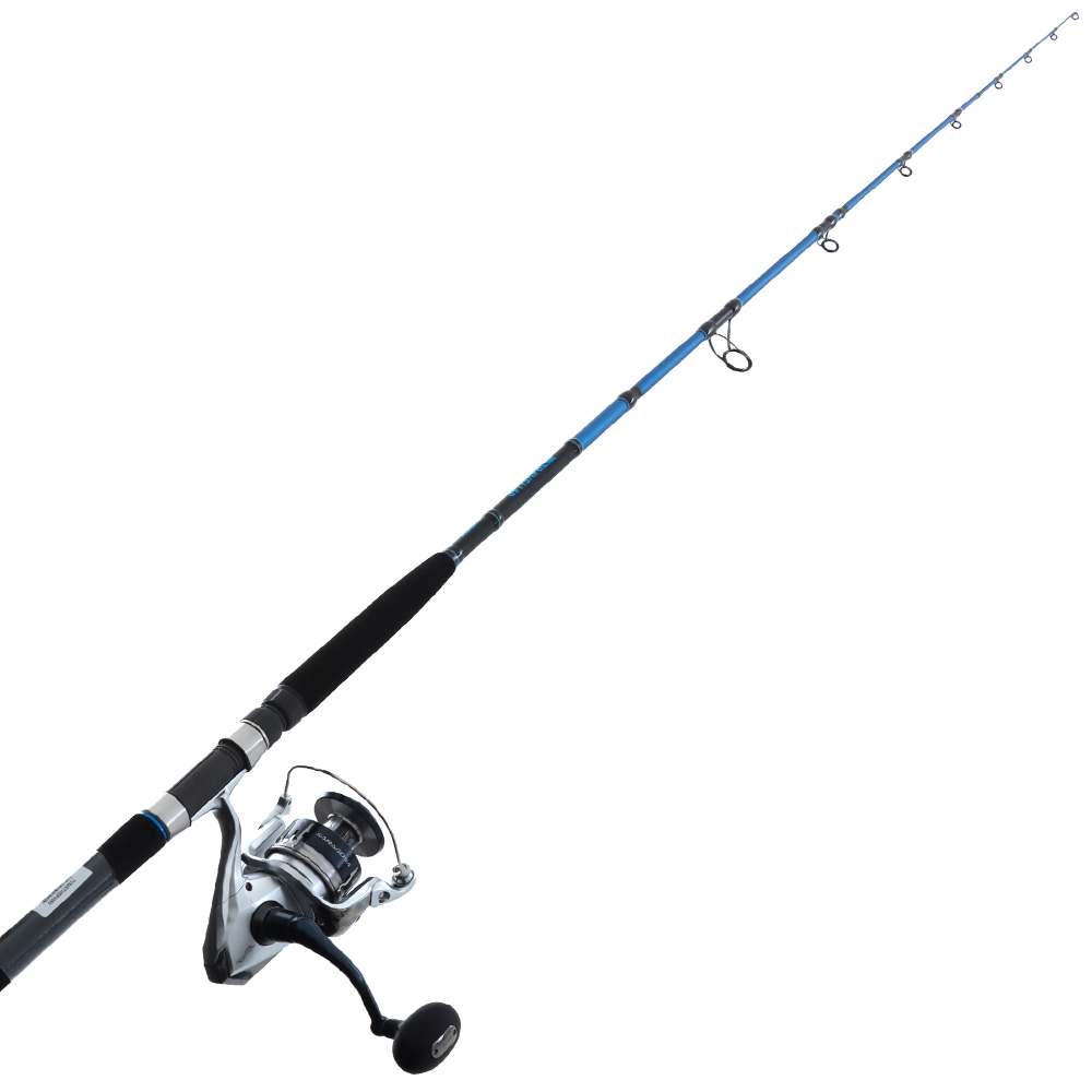 Shimano Saragosa SW A 6000 HG Traveller Topwater Travel Spin Combo 8ft 4in 30-50lb 5pc