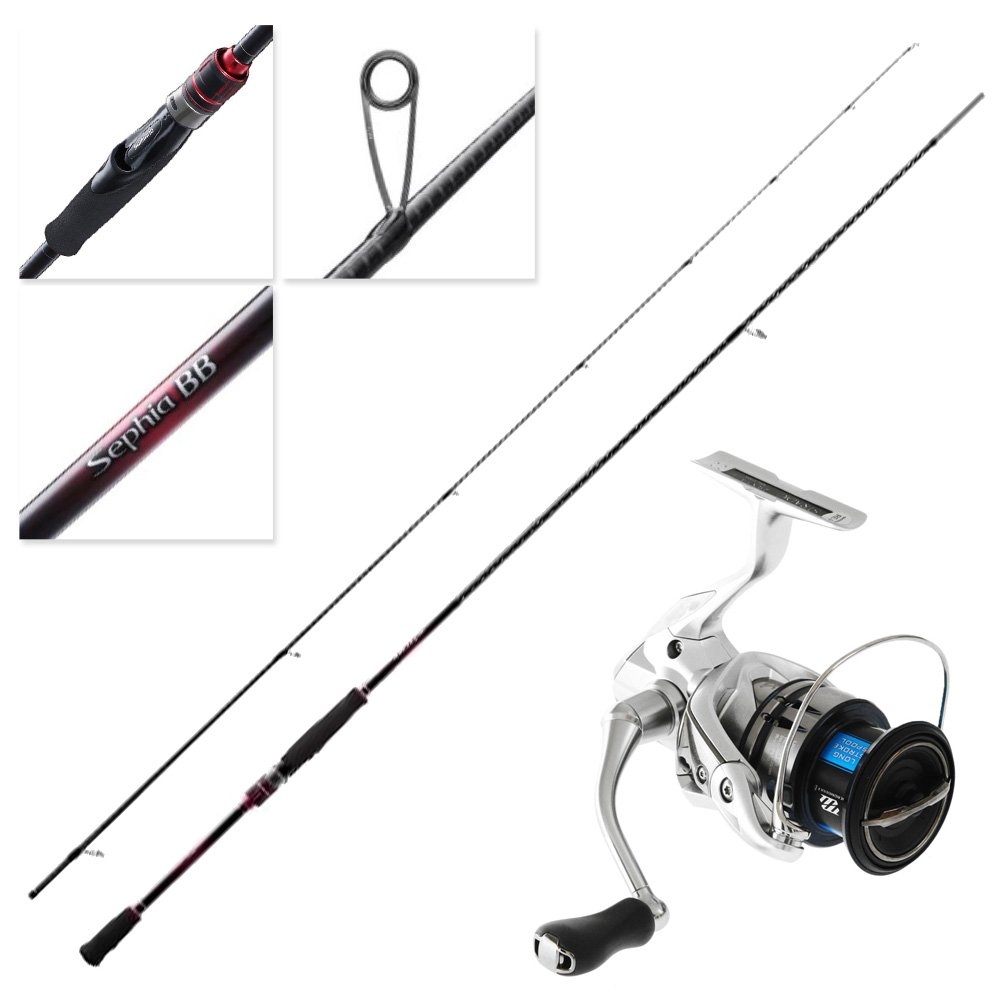 Shimano Stradic FL 2500 Sephia BB Squid Combo 8'3'' PE0.4-1 2pc