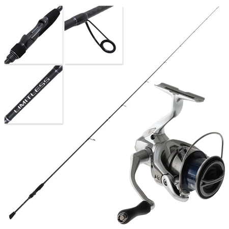 Shimano Limitless Light Softbait Spin Rod 7ft 3-5kg 2pc - Shimano Rods - Rods & Accessories - Fishing Shimano Limitless Light Softbait Spin Rod 7ft 3-5kg 2pc - Shimano Rods - Rods & Accessories - Fishing