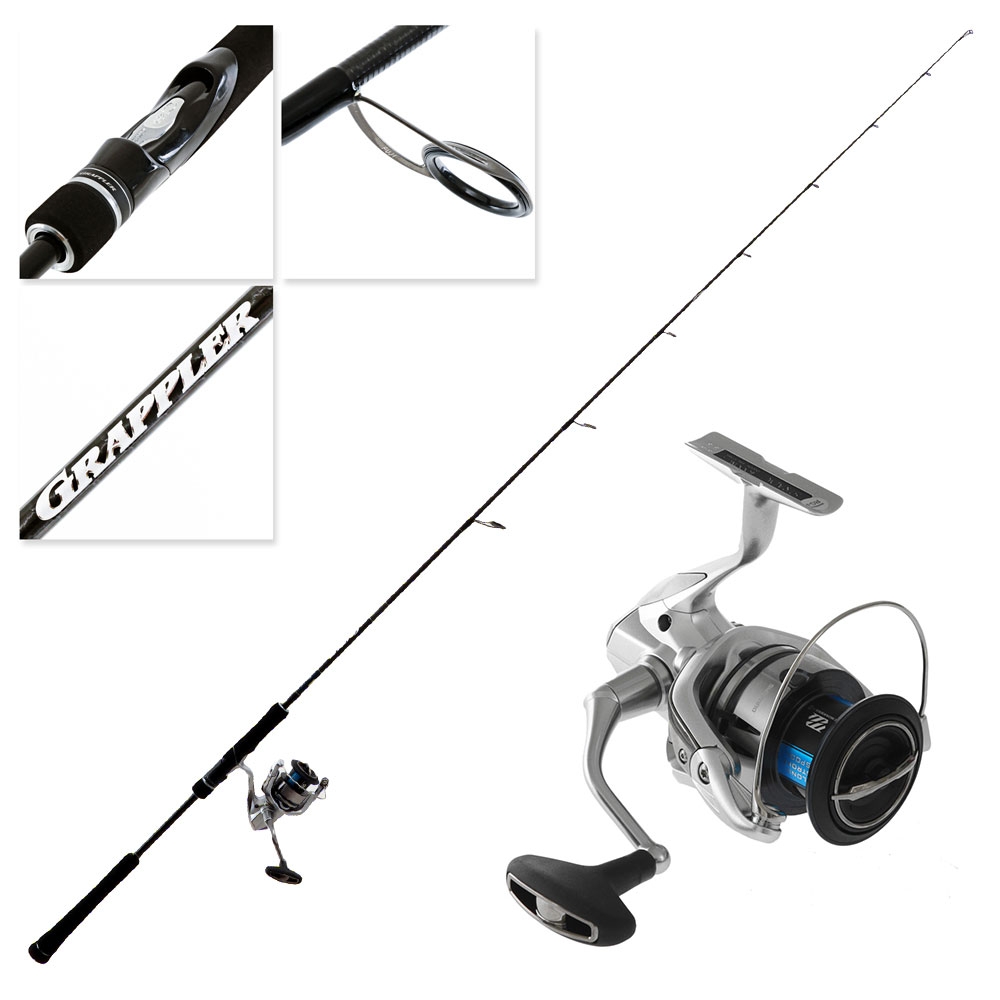 Shimano Stradic FL 4000 XG Grappler Type J S631 Light Jig Spin Combo 6ft 3in PE1.5 2pc