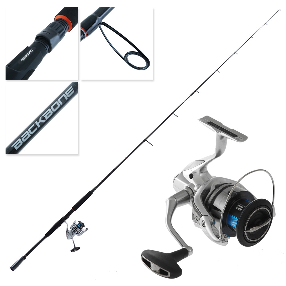 Shimano Stradic FL 4000 XG Backbone Softbait Travel Combo 7ft 5-10kg 3pc