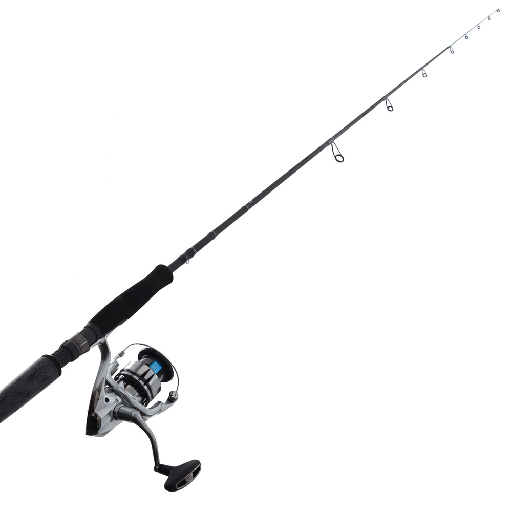Shimano Stradic FL 4000 XG Blackout Engetsu M Spin Slow Jig Combo 6ft 6in 10-20lb 2pc 