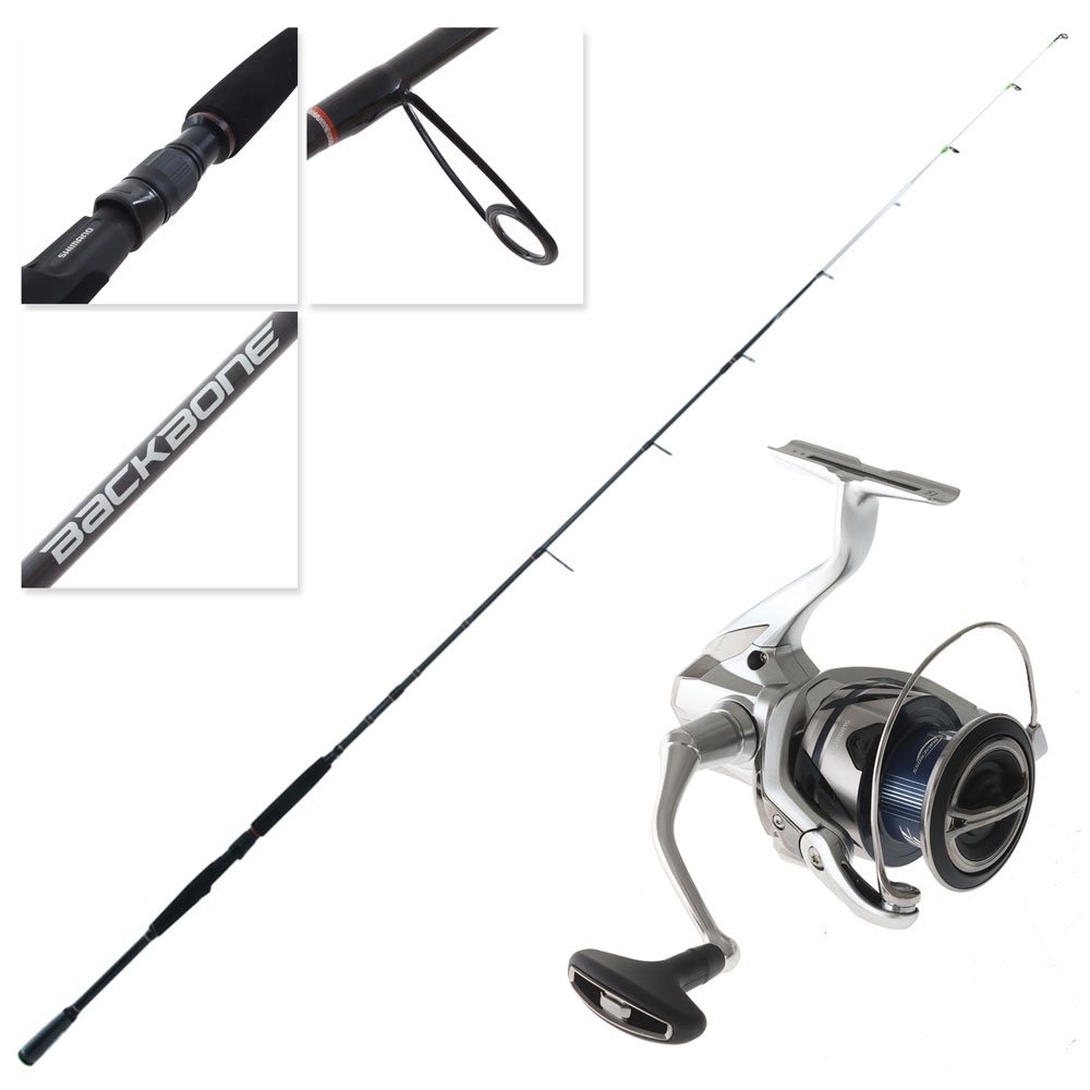 Shimano Stradic 4000FM XG Backbone Medium Slow Jig Spin Combo 6ft 6in 10-20lb 1pc