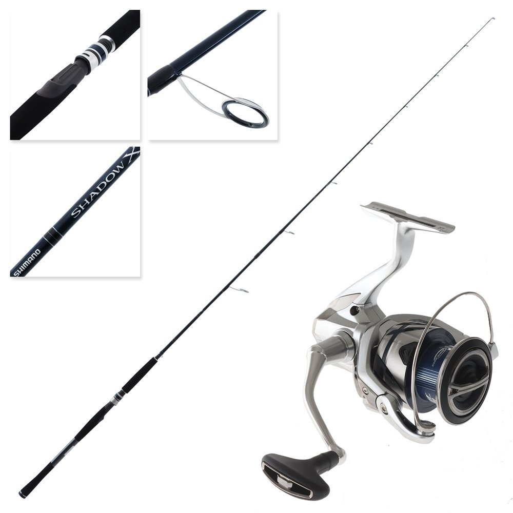 Shimano Stradic 4000FM XG Shadow X Softbait Spin Combo 7ft 5-10kg 2pc