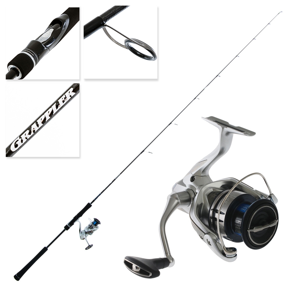 Shimano Stradic FL C3000 HG Grappler Type J S631 Micro Jig Combo 6ft 3in PE1.5 2pc