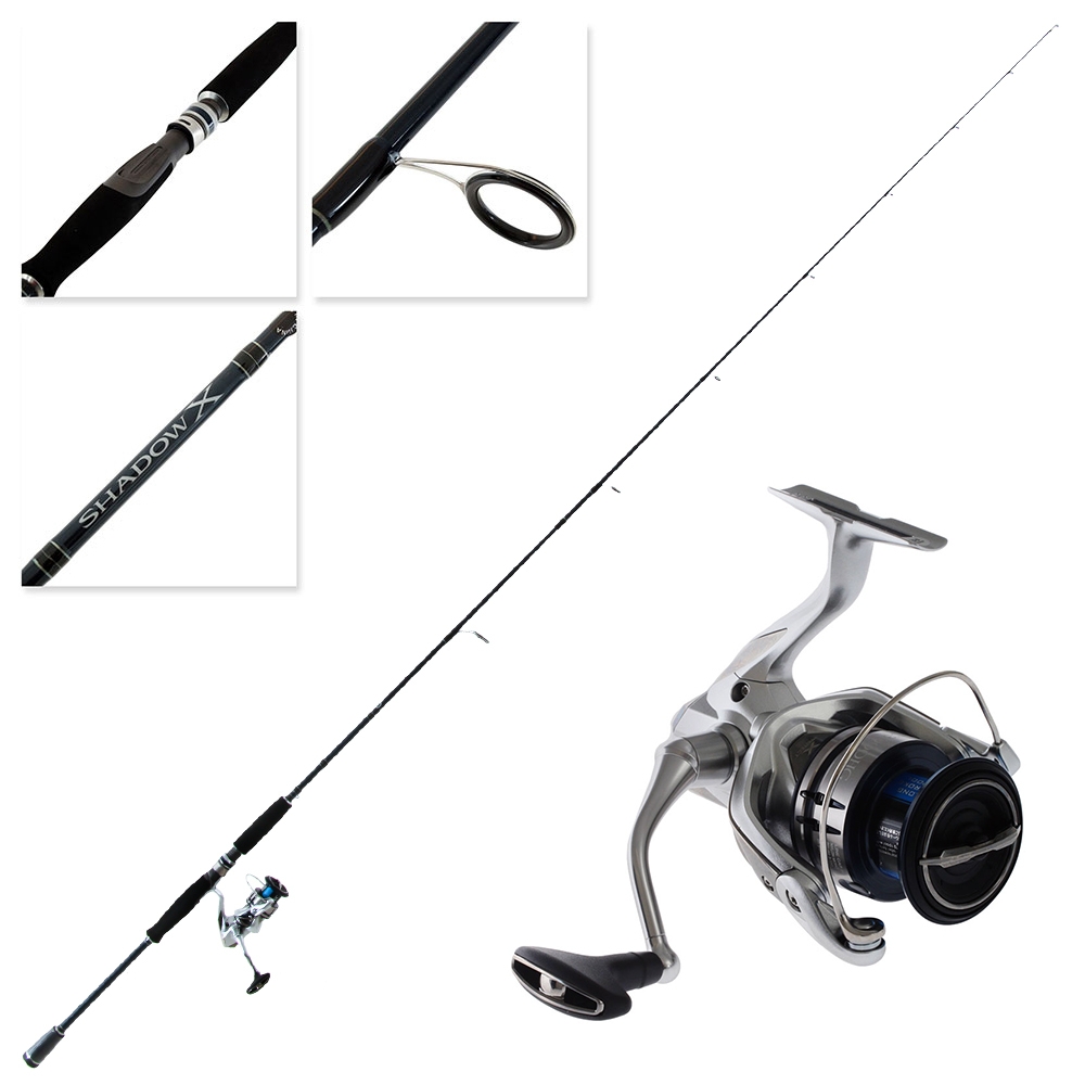Shimano Stradic FL C3000 HG Shadow X Softbait Combo 7ft 3-6kg 2pc