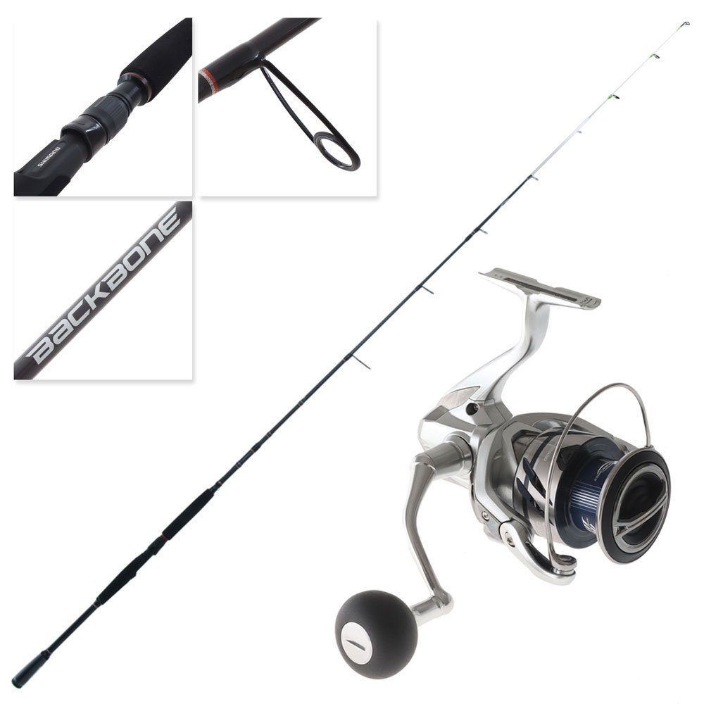Shimano Stradic FM C5000 XG Backbone Medium Slow Jig Spin Combo 6ft 6in 10-20lb 1pc