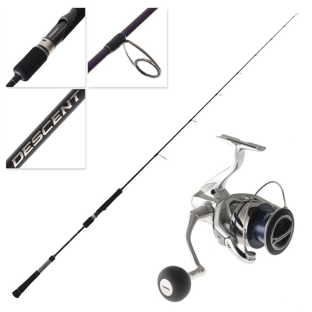 Shimano Stradic FM C5000 XG Descent Type J Spinning Slow Jig Combo 5ft 8in PE4 250g 1pc