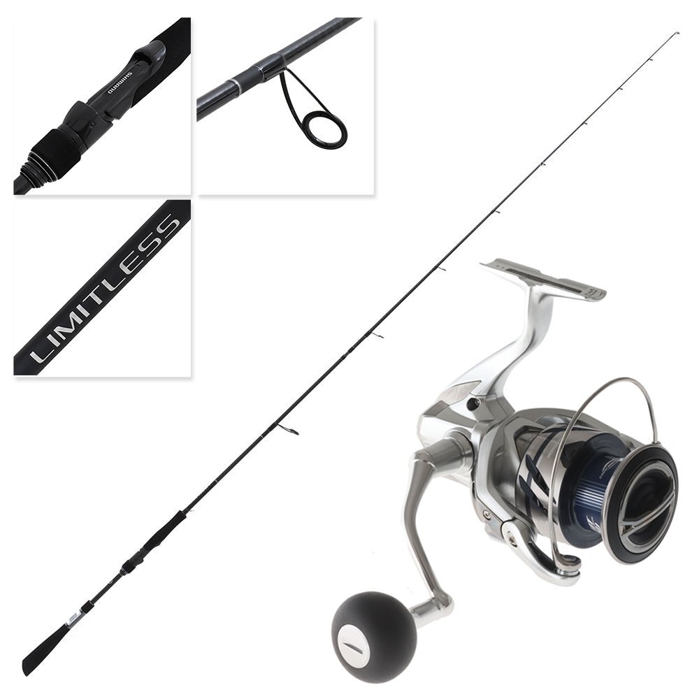 Shimano Stradic FM C5000 XG Limitless Heavy Inshore Spinning Combo 7ft 5-10kg 2pc