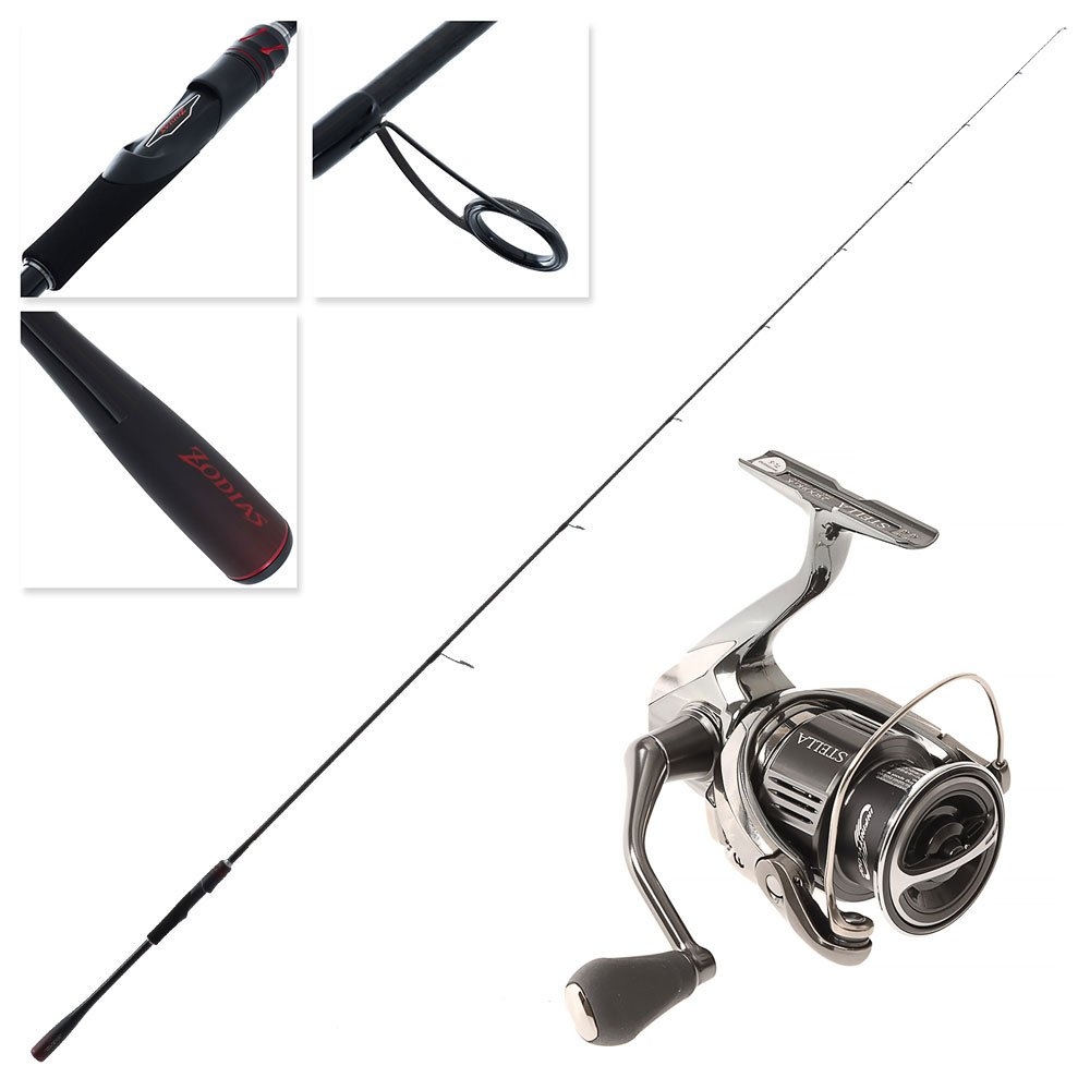 Shimano Stella 2500HG FK Zodias Light Trout Spin Combo 7ft 6in 3-6lb 3-10g 2pc