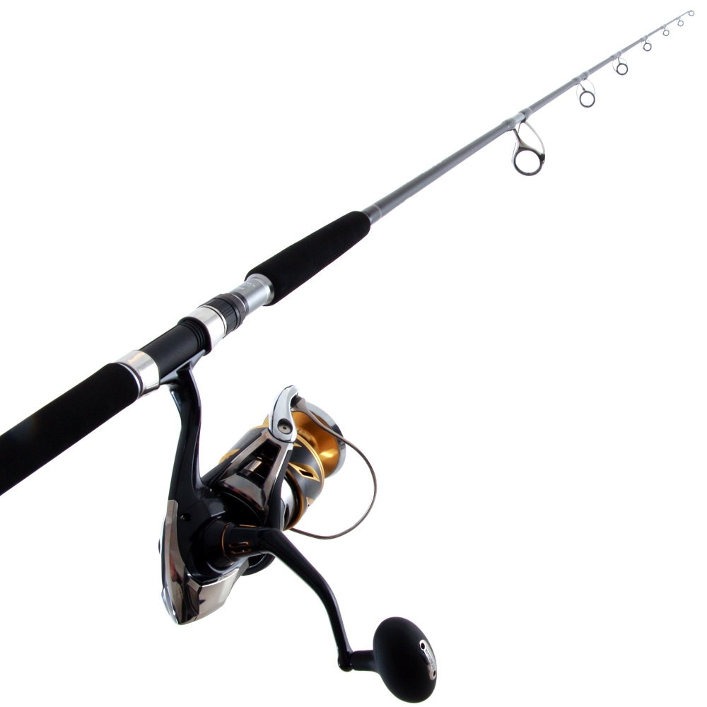 Shimano Stella 18000 SW HGC Ocea Plugger Full Throttle S83H Topwater Combo 8ft 3in PE8 2pc