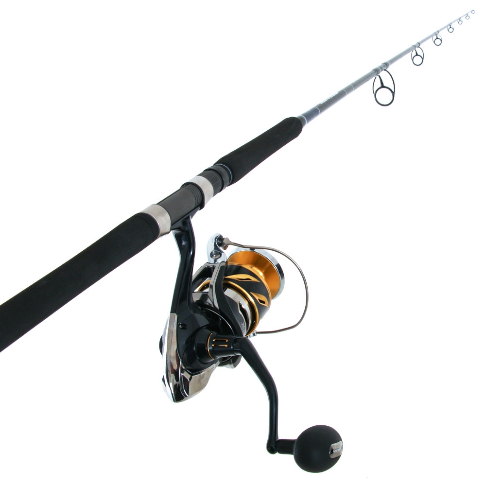 Shimano Stella 20000 SW PGC Grappler Type C S82H Spinning Topwater Combo 8ft 2in PE8 2pc