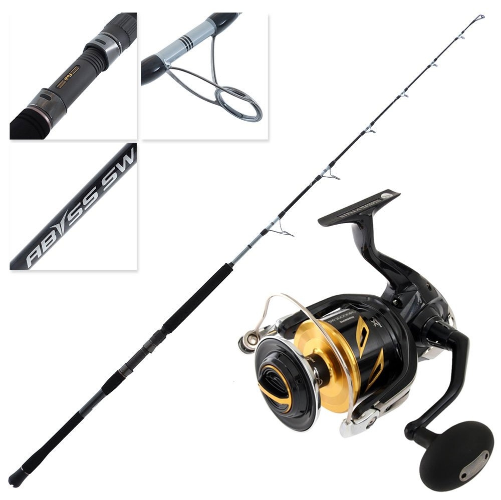 Shimano Stella 20000 SW PGC Abyss SW Jig Spin Combo 5ft 3in PE8 300-400g 1pc