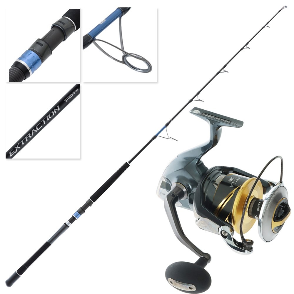Shimano Stella SW 20000 PGD Extraction Spin Jig Combo 5ft 5in 200-400g 1pc